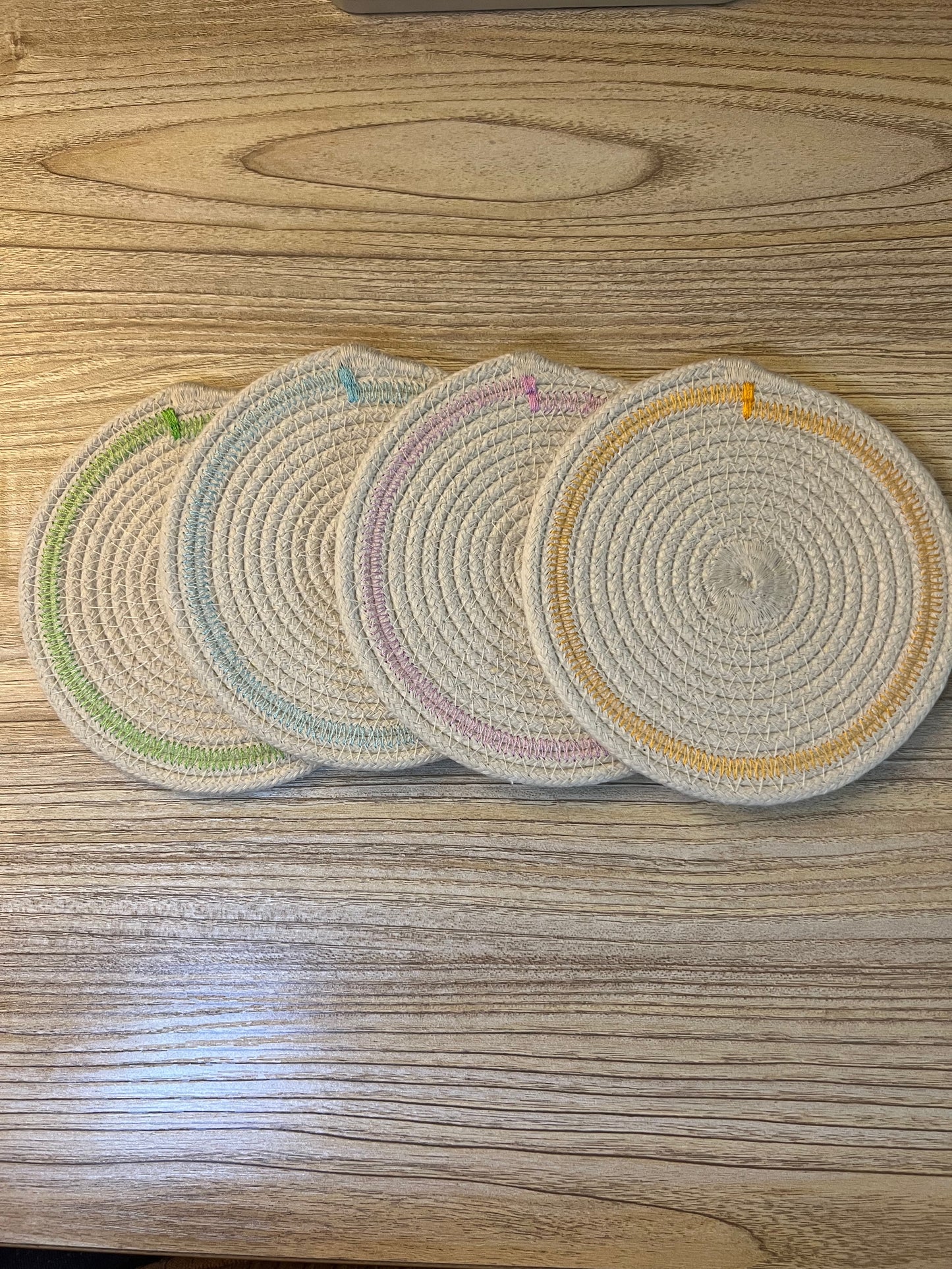 Colorful Coaster Set | Coasters & Coaster Holder Included