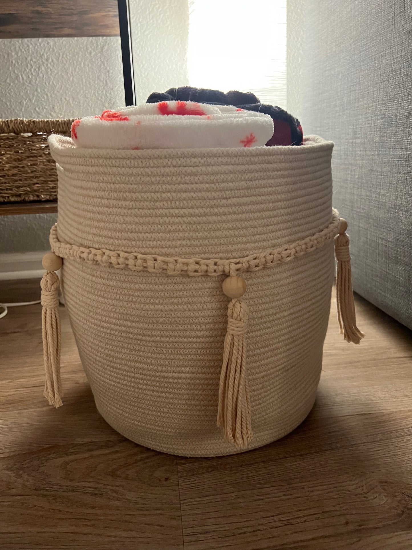 Storage Basket | Blanket Basket