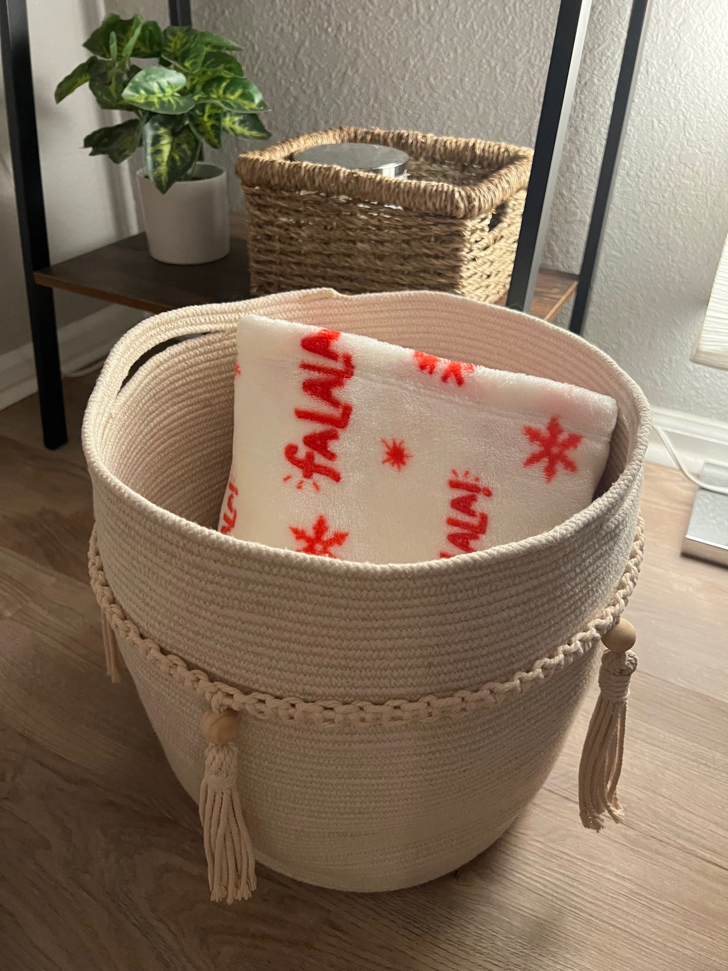 Storage Basket | Blanket Basket