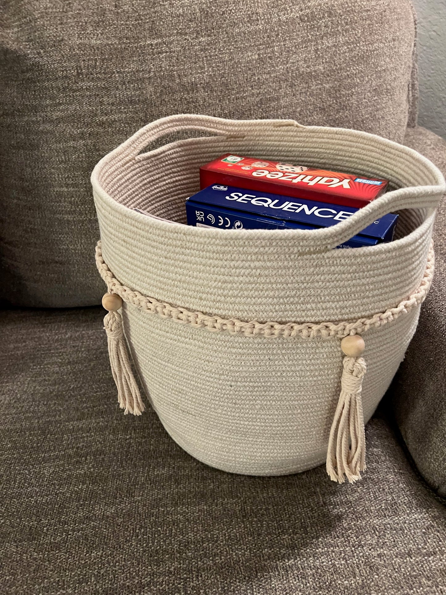 Storage Basket | Blanket Basket