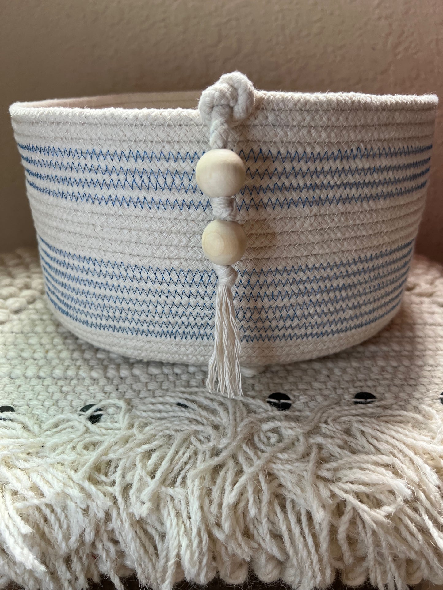 Blue Coastal Basket