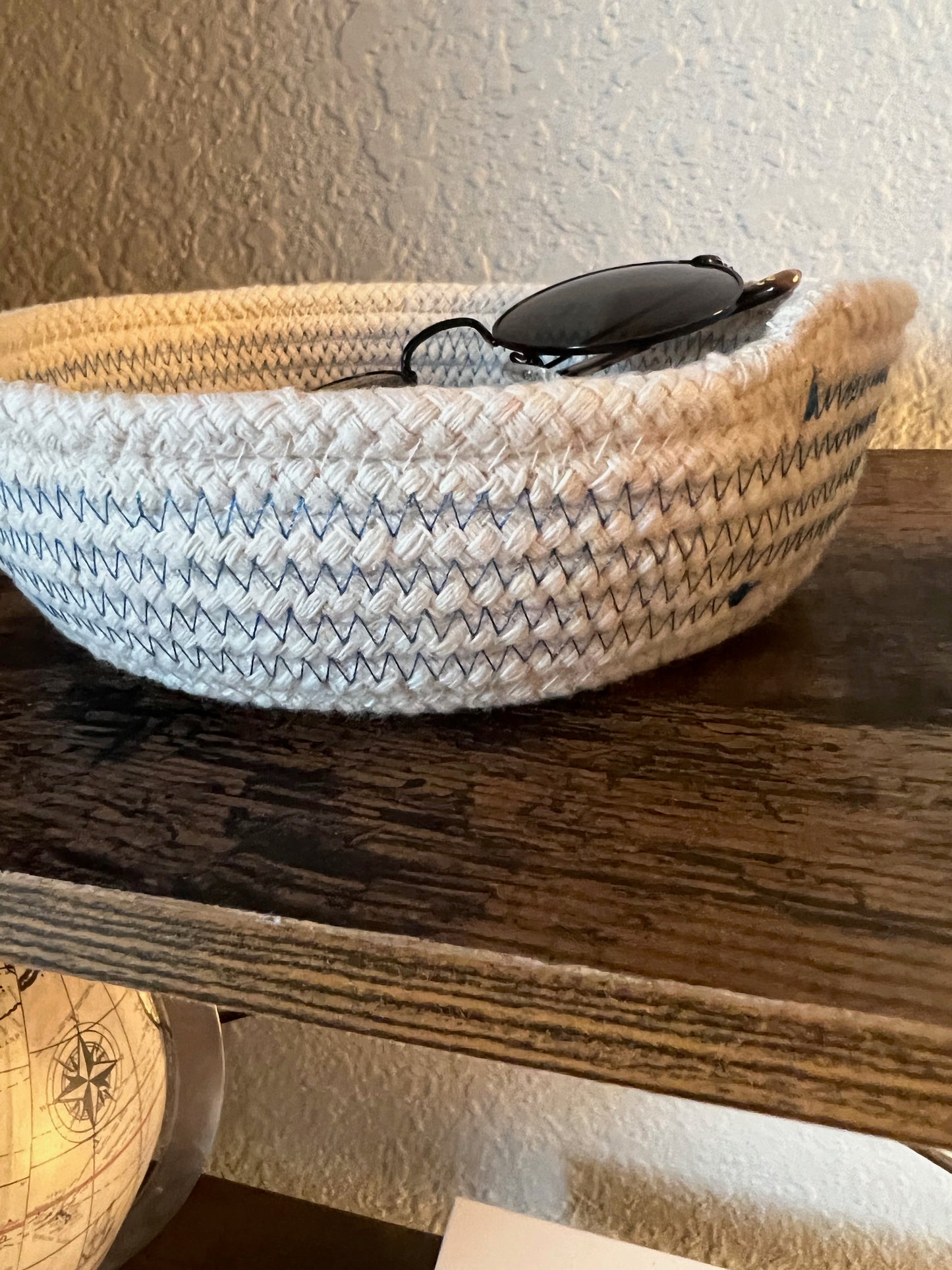 Blue Basket Tray