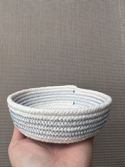 Blue Basket Tray