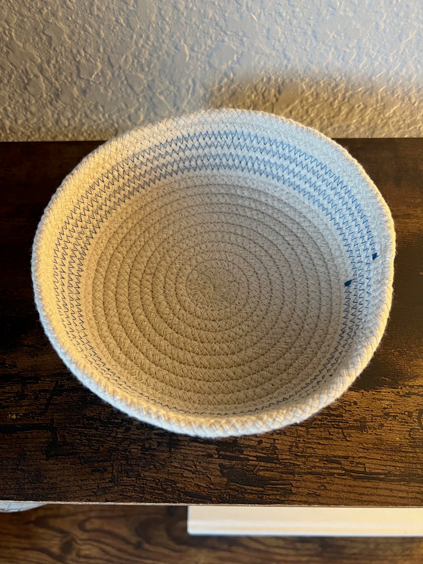 Blue Basket Tray