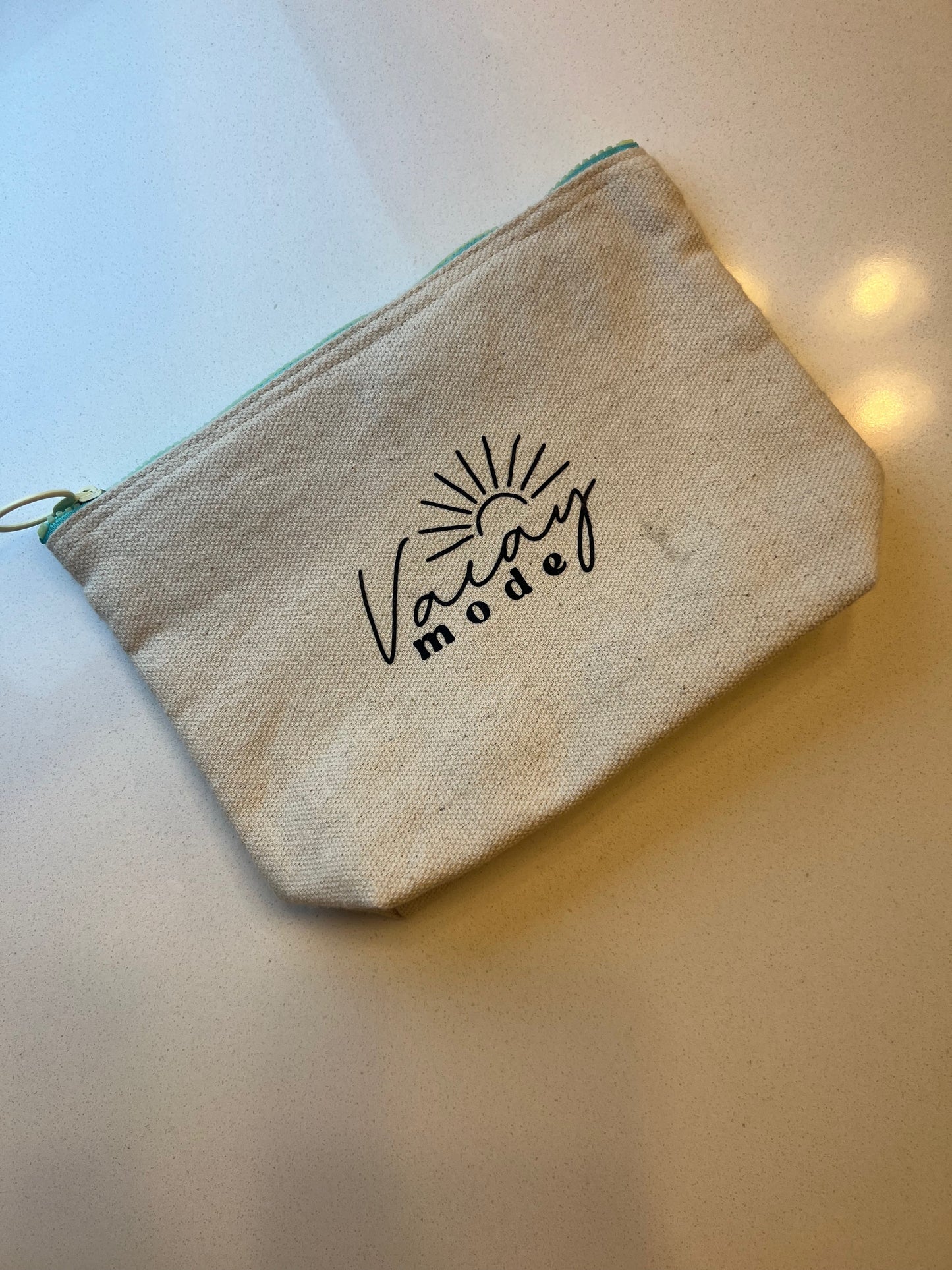 Vacay Mode Cosmetic Bag